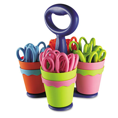 Westcott&reg; Scissor Caddy with Kids' Scissors