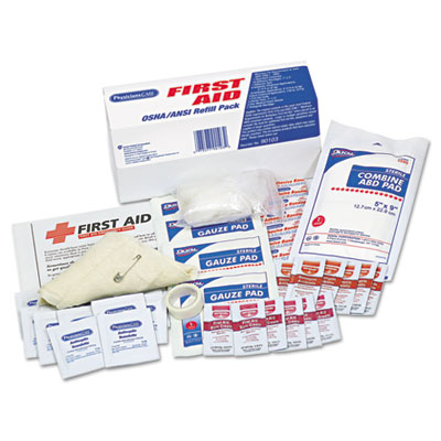 PhysiciansCare® by First Aid Only® ANSI/OSHA First Aid Refill Pack PhysiciansCare® by First Aid Only® ANSI/OSHA First Aid Refill Pack