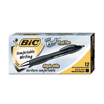 BIC&reg; Pro+&reg; Retractable Ballpoint Pen