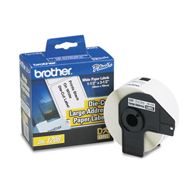 Brother&reg; Pre-Sized Die-Cut Label Rolls