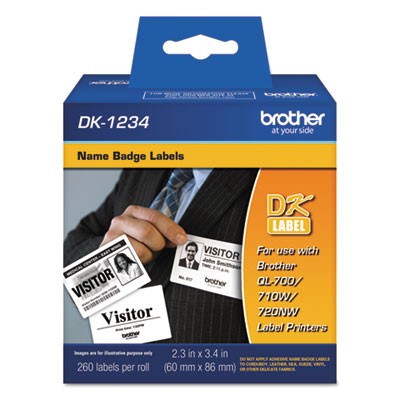 Brother&reg; Pre-Sized Die-Cut Label Rolls