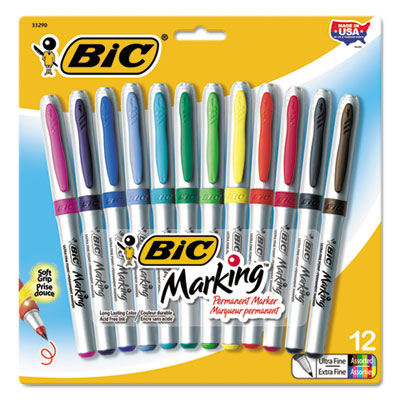 BIC&reg; Marking&trade; Ultra-Fine Tip Permanent Marker