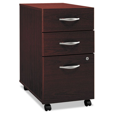 Bush&reg; Series C Three-Drawer Mobile Pedestal File