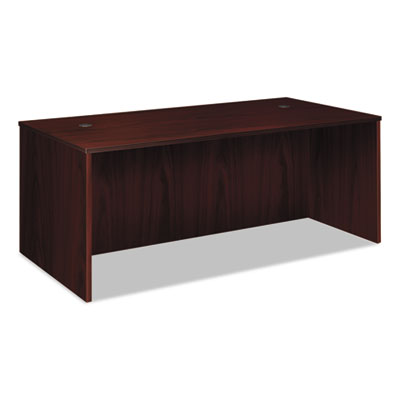 basyx&reg; BW Veneer Series Rectangle Top Desk Shell