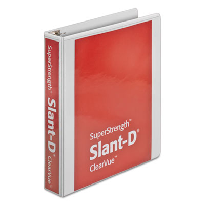 Cardinal&reg; SuperStrength&trade; ClearVue&trade; Locking Slant-D&reg; Ring Binder