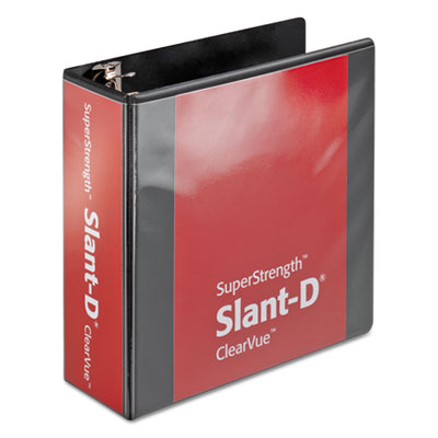 Cardinal&reg; SuperStrength&trade; ClearVue&trade; Locking Slant-D&reg; Ring Binder