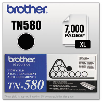 Brother&reg; TN550, TN560, TN580 Toner Cartridge
