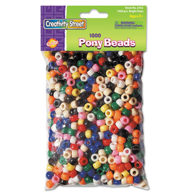 Chenille Kraft&reg; Pony Beads