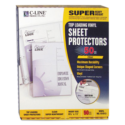 C-Line&reg; Vinyl Sheet Protector