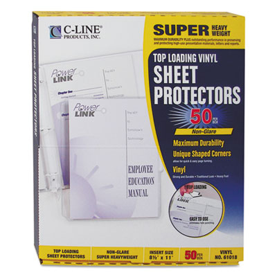 C-Line&reg; Vinyl Sheet Protector