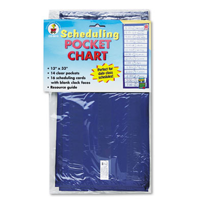 Carson-Dellosa Publishing Scheduling Pocket Chart