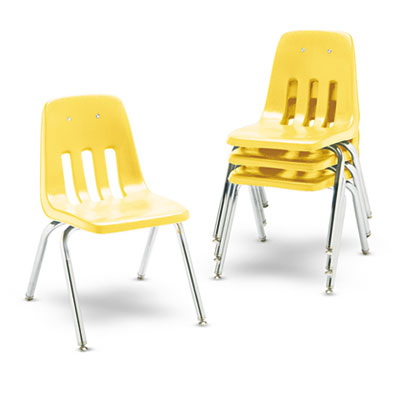 Virco&reg; 9000 Series Classroom Chairs, 16" Seat Height
