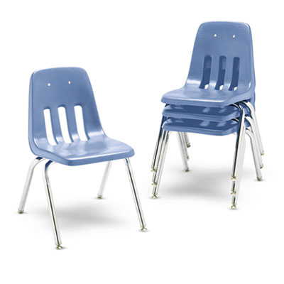 Virco&reg; 9000 Series Classroom Chairs, 16" Seat Height