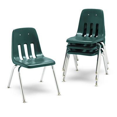 Virco&reg; 9000 Series Classroom Chairs, 16" Seat Height