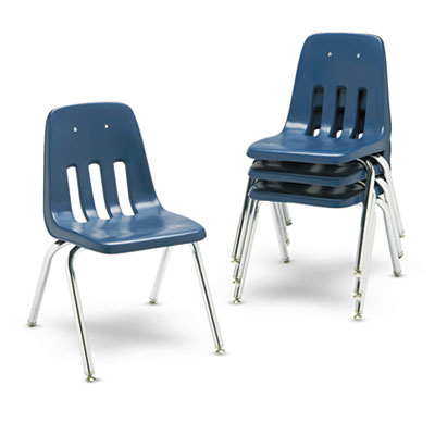 Virco&reg; 9000 Series Classroom Chairs, 16" Seat Height