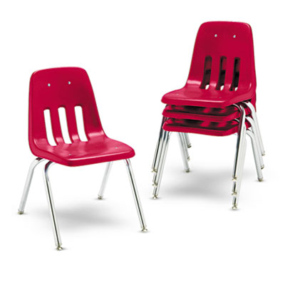 Virco&reg; 9000 Series Classroom Chairs, 16" Seat Height