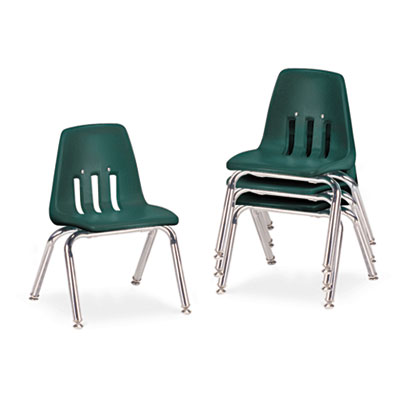 Virco&reg; 9000 Series Classroom Chairs, 12" Seat Height