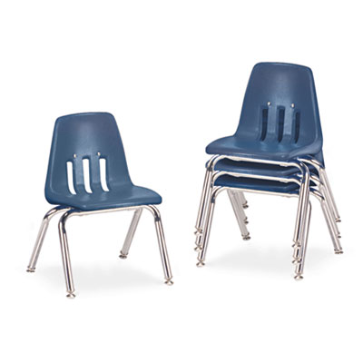 Virco&reg; 9000 Series Classroom Chairs, 12" Seat Height