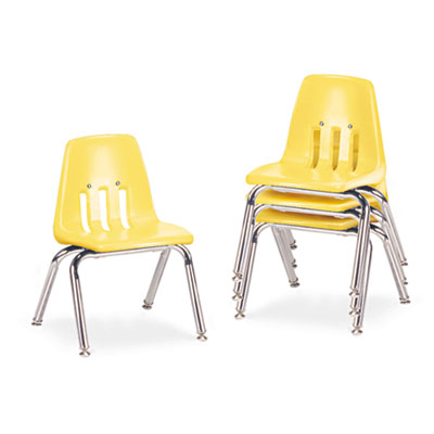 Virco&reg; 9000 Series Classroom Chairs, 12" Seat Height