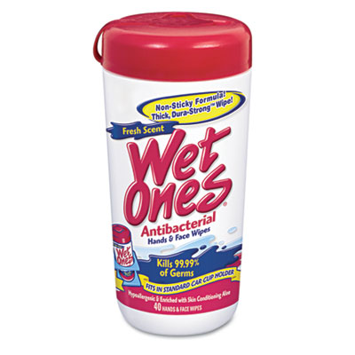 Wet Ones&reg; Antibacterial Moist Towelettes