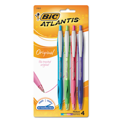 BIC&reg; Atlantis&reg; Original Retractable Ballpoint Pen