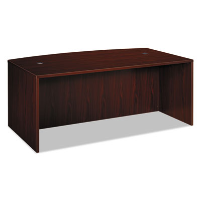 basyx&reg; BL Laminate Series Bow Top Desk Shell
