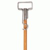 Boardwalk&reg; Spring Grip Metal Head Mop Handle