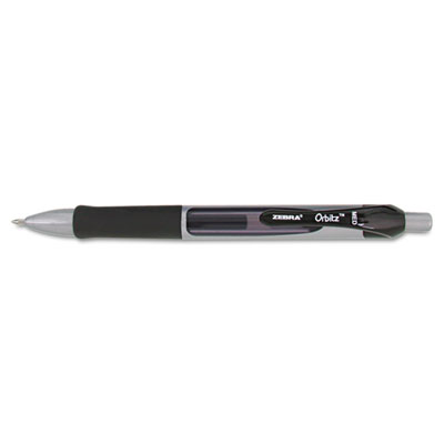 Zebra Orbitz&reg; Gel Retractable Pen