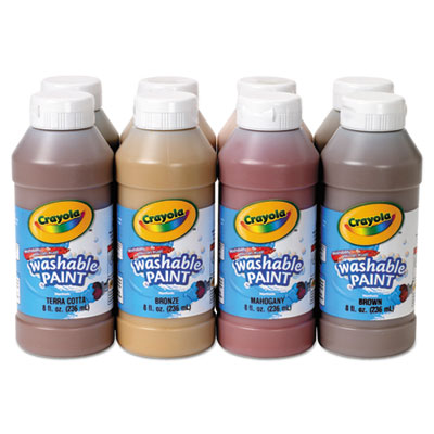 Crayola&reg; Multicultural Washable Paint Pack