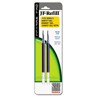 Zebra JF Refill for Zebra&reg; Jimnie&reg; Gel RT, Sarasa&trade;, Sarasa SE, ecoSarasa&trade; Clip Gel, Orbitz Gel, Z-Grip Gel, Z-Grip MAX Gel, GR8 Gel Roller Ball Pens