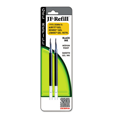 Zebra JF Refill for Zebra&reg; Jimnie&reg; Gel RT, Sarasa&trade;, Sarasa SE, ecoSarasa&trade; Clip Gel, Orbitz Gel, Z-Grip Gel, Z-Grip MAX Gel, GR8 Gel Roller Ball Pens