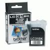 Brother&reg; LC31BK, LC31C, LC31HYBK, LC31M, LC31Y Inkjet Cartridge