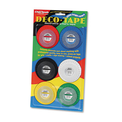 Chartpak&reg; Deco Bright Decorative Tape
