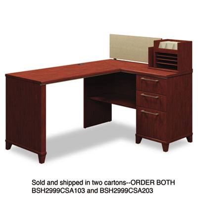 Bush&reg; Enterprise Collection Corner Desk
