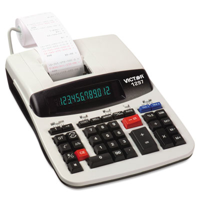 Victor&reg; 1297 Two-Color Commercial Printing Calculator