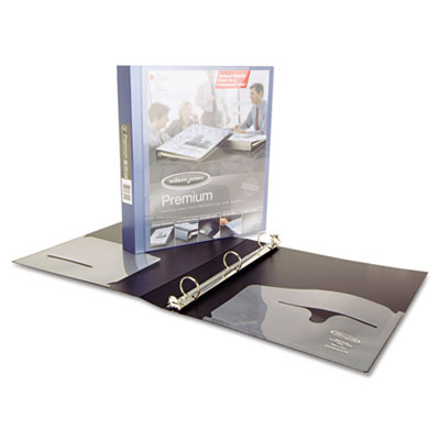 Wilson Jones&reg; Metallic Color Flexible Poly Round Ring View Binder