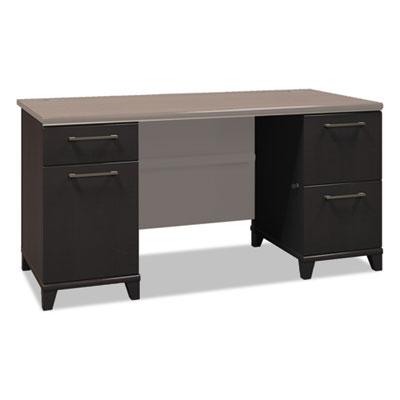 Bush&reg; Enterprise Collection Double Pedestal Desk