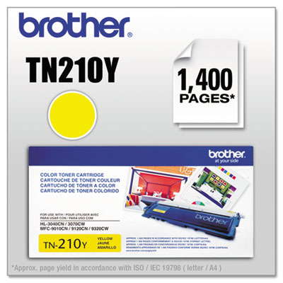 Brother&reg; BRTTN210BK, BRTTN210C, BRTTN210M, BRTTN210Y Toner