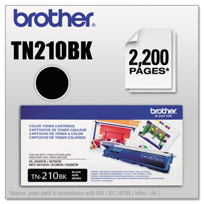 Brother&reg; BRTTN210BK, BRTTN210C, BRTTN210M, BRTTN210Y Toner