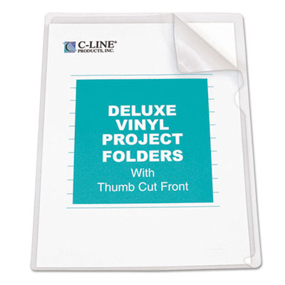 C-Line&reg; Deluxe Vinyl Project Folders