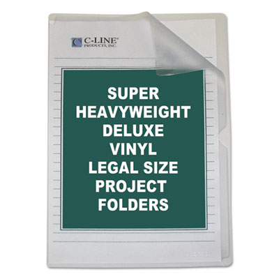 C-Line&reg; Deluxe Vinyl Project Folders