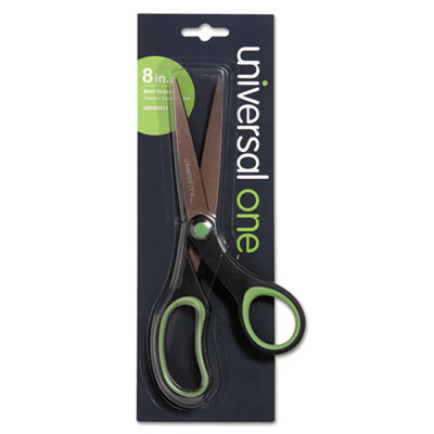 Universal One&trade; Office Scissors with Titanium-Coated Blades