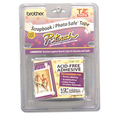 Brother&reg; P-Touch&reg; TZ Series Photo and Scrapbook Safe Tape