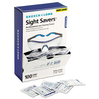 Bausch &amp; Lomb Sight Savers&reg; Premoistened Lens Cleaning Tissues