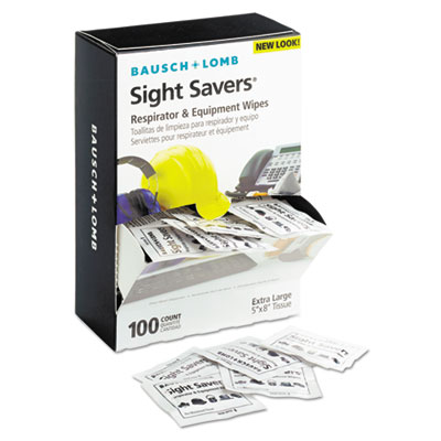 Bausch &amp; Lomb Respirator and Equipment Wipes
