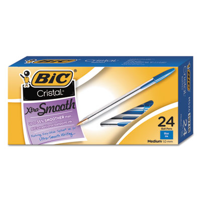 BIC&reg; Cristal&reg; Xtra Smooth Ballpoint Pen