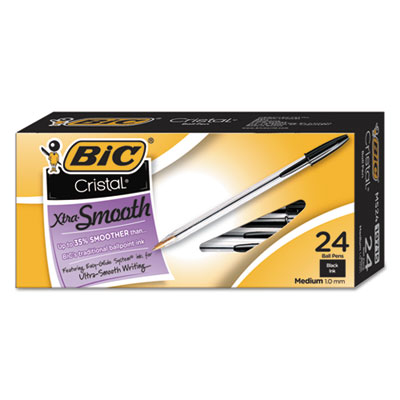 BIC&reg; Cristal&reg; Xtra Smooth Ballpoint Pen