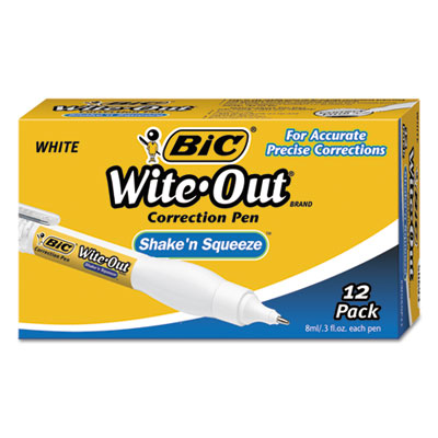 BIC&reg; Wite-Out&reg; Brand Shake 'n Squeeze&trade; Correction Pen