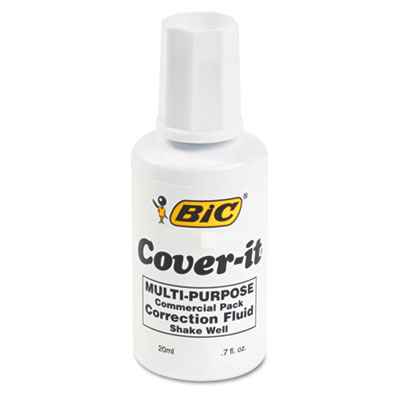 BIC&reg; Cover-It&reg; Correction Fluid Commercial