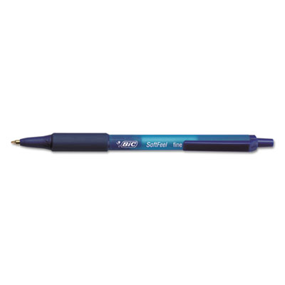 BIC&reg; Soft Feel&reg; Retractable Ballpoint Pen